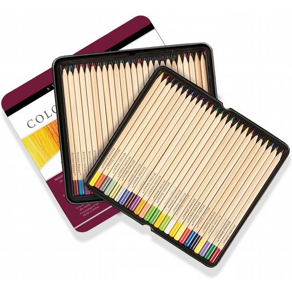 Peter Pauper Studio Series Deluxe Coloured Pencil Set (Set of 50)